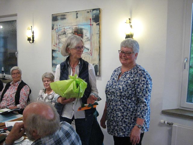 Präsidentin Pia Schmid wurde verabschiedet. Foto zVg