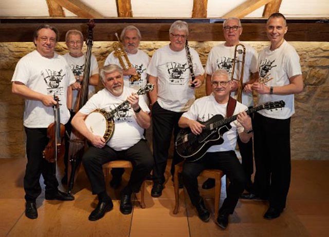 Die "Steppin Stompers" treten in Stein auf. Foto: zVg