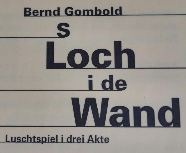 Im Januar stehen die Mitglieder des Theatervereins Stein wieder auf der Bühne im Saalbau Foto: zVg