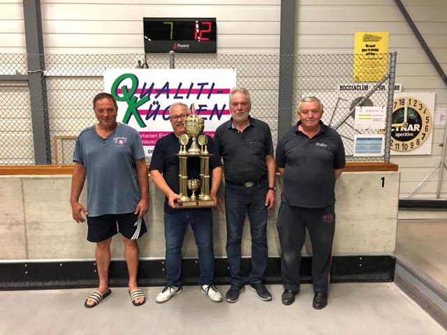 Urs Roschi, Antonio Oliva, Harry Feifer, Bruno Leber (v.l.) Foto: zVg