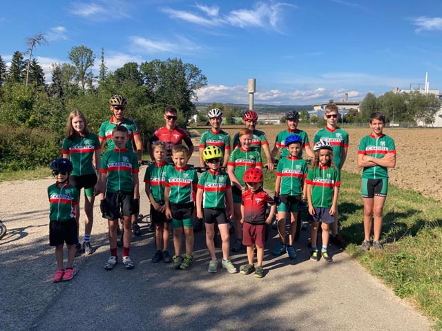 Die VCK-Biker beim Endfahren 2021. Foto: zVg