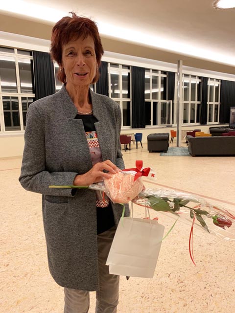 Beatrice Nauer aus Herznach engagiert sich seit fünf Jahren im Rotkreuz-Fahrdienst und seit vier Jahren im Besuchs- und Begleitdienst . Foto: zVg