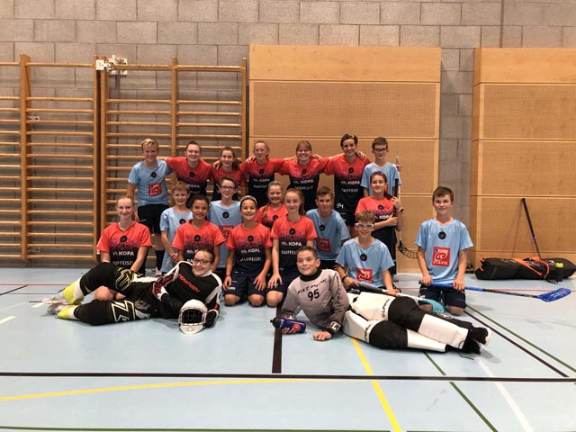 Es war ein insgesamt sehr erfolgreiches Wochenende für die Teams von Unihockey Fricktal. Foto: zVg