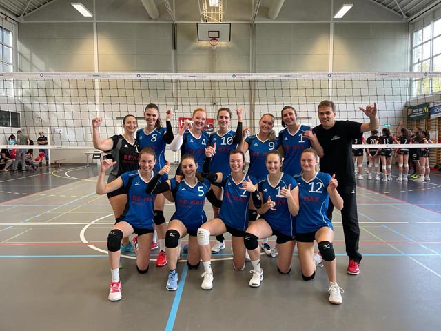 Die Damen 1, 1. Liga, an ihrem ersten Saisonspiel. Foto: zVg