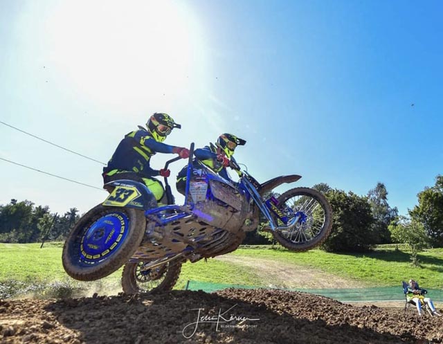 Die Brüder Dominik und Joel Schlienger sind auf ihrem Gespann perfekt aufeinander eingestimmt. Foto: zVg