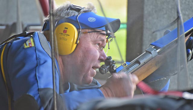 Mit Gold und Bronze war Peter Haltiner der erfolgreichste Schütze an der diesjährigen Aargauer Liegendmeisterschaft Gewehr 300 m. Foto: wr