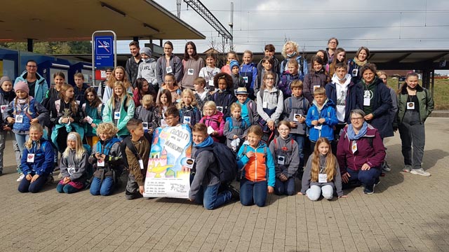 In Engelberg übten der Jugendchor Gipf-Oberfrick das Musical «Aladin und die Wunderlampe» ein. Foto: zVg
