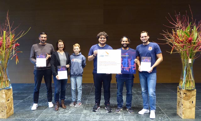 Die Gewinner des AGV-Sportförderpreises: Judo Club Bad Zurzach. Foto: agv