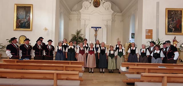 Das Bernerchörli lädt zu Kirchenkonzerten in Frick und Kirchbözberg. Foto: zVg