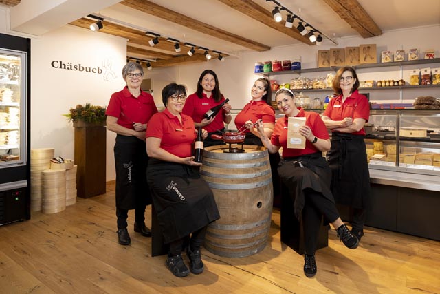 Neu in der Altstadt von Aarau: der Chäsbueb. Foto: zVg