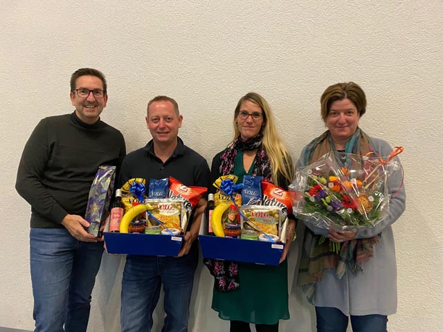 Roger Kamm, Philipp Hasler, Nina Kerker, Karin Michel