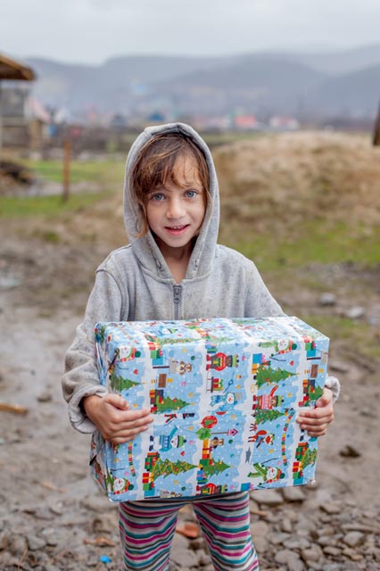 Mädchen in der Ukraine. Foto: zVg