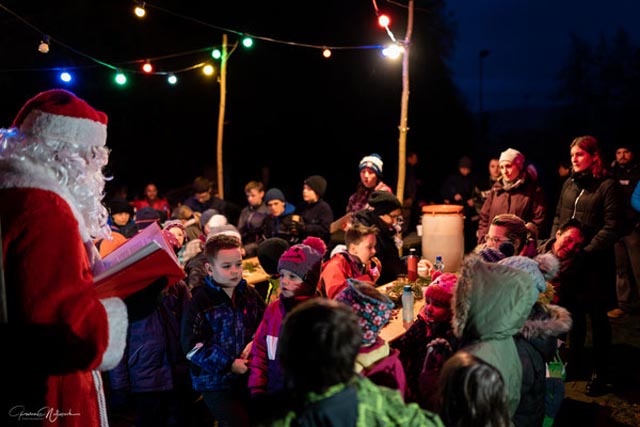 Bild des Chlaushocks 2019. Foto: Roman Nietlispach