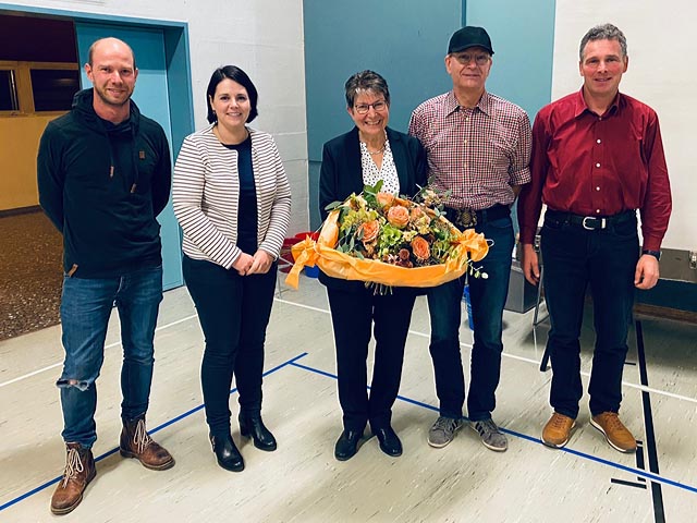 Verabschiedung Gemeindeammann Barbara Fricker. Foto: zVg