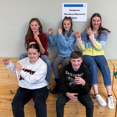  Die Preisträger der Musikschule Frick. Foto: zVg