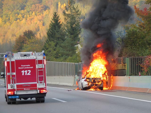 Einer von insgesamt über 3500 Einsätze der Baselbieter Feuerwehren im 2021. Foto: zVg