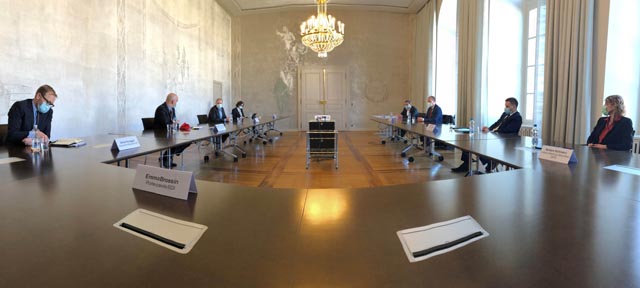 Bundesrat Alain Berset besuchte den Kanton Aargau. Foto: zVg 