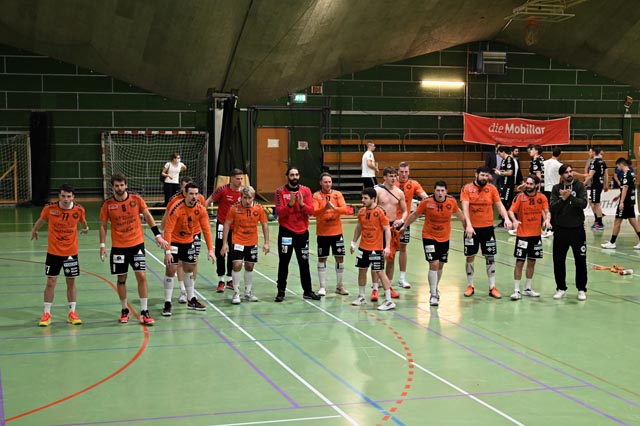 Möhlin durfte nach hartem Kampf beim TV Solothurn jubeln. Foto: zVg