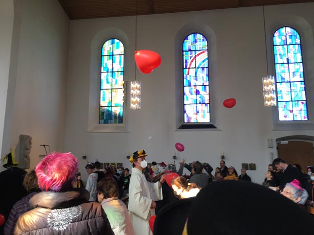 Fasnachtsgottesdienst in Eiken. Foto: zVg