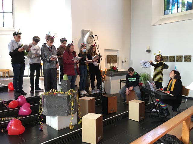 Fasnachtsgottesdienst in Eiken. Foto: zVg