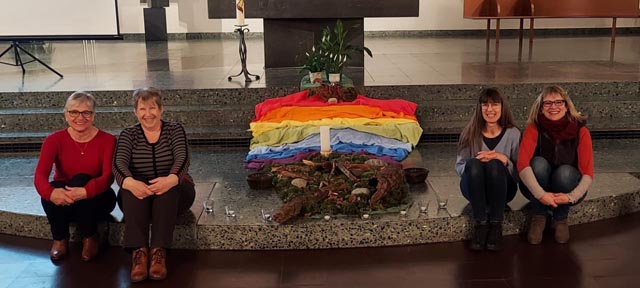 Vorbereitungsgruppe im Obermumpf. Foto: zVg