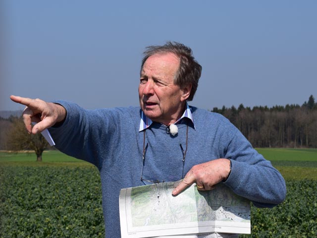 Fast sein ganzes Leben hat Werner Brogli aus Möhlin seine freie Zeit der Archäologie gewidmet. Foto Sabine Doppler