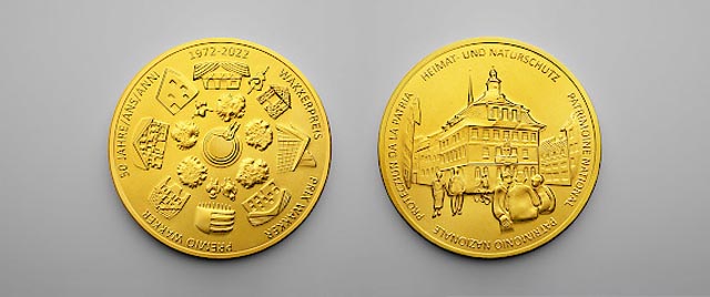 Der diesjährige Schoggitaler. Foto: zVg  