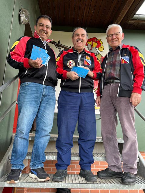Von links: Murat Karaboyun, Marcel Buser und Alfons Gisiger. Foto: zVg