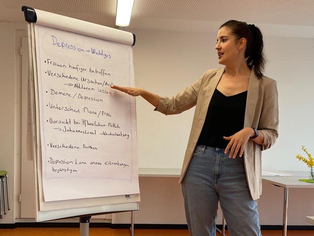 Referentin Judith Weiss. Foto: zVg