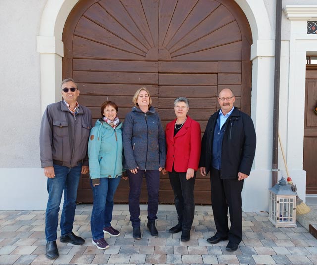 Der Vorstand der Wohnbaugenossenschaft Wittnau. Foto: zVg
