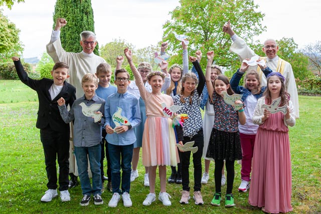 Erstkommunionfeier als krönender Abschluss. Foto: zVg