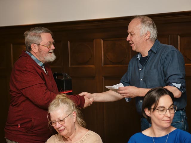 Für viele Jahre im Vorstand als Kassier und als Mitglied der GFPK geehrt - Hans Roth. Foto: zVg