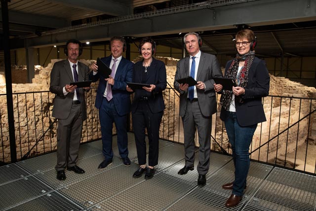 Augusta Raurica AR Experience: Offizielle Eröffnung. Foto: Susanne Schenker 