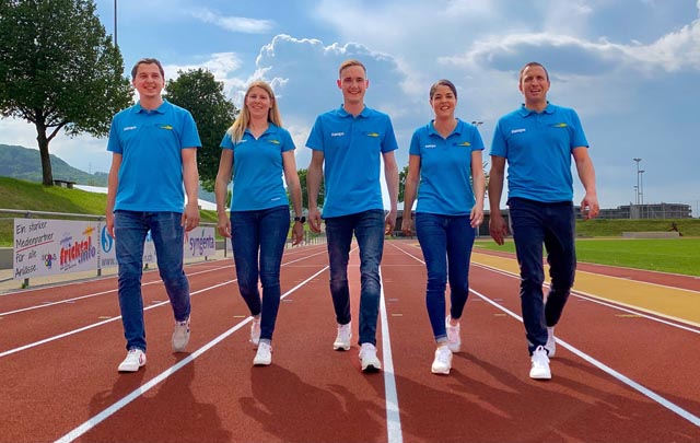 Der neue Vorstand des TV Stein. Foto: zVg