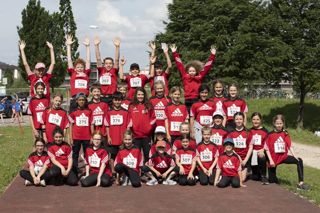 Teilnehmer der 1. und 2. Abteilung. Foto: zVg