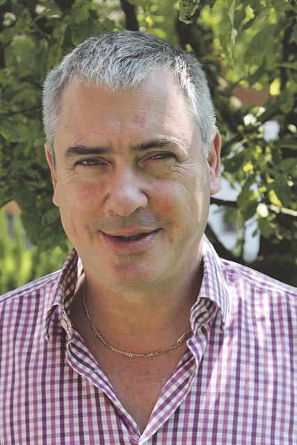 Alfred Spandl informiert in Laufenburg und Rheinfelden. Foto. zVg