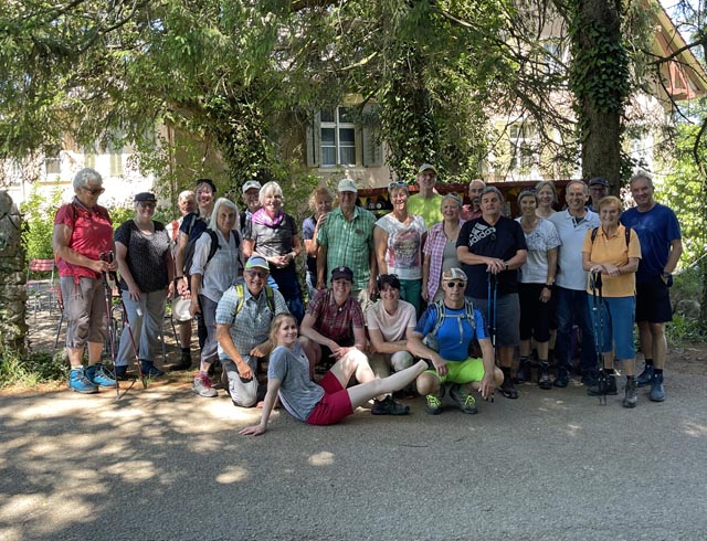 Naturfreunde Möhlin auf Frühsommerwanderung. Foto: zVg