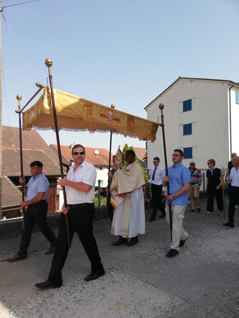 Impressionen der Prozession. Foto: zVg