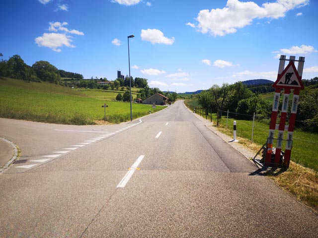 Für die Arbeiten wird die Strasse vom 4. bis 9. Juli gesperrt. Foto: zVg