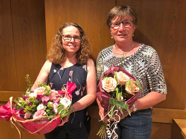 Käthi Steffen (rechts) ersetzt Daniela Stäuble im Vorstand. Foto: zVg