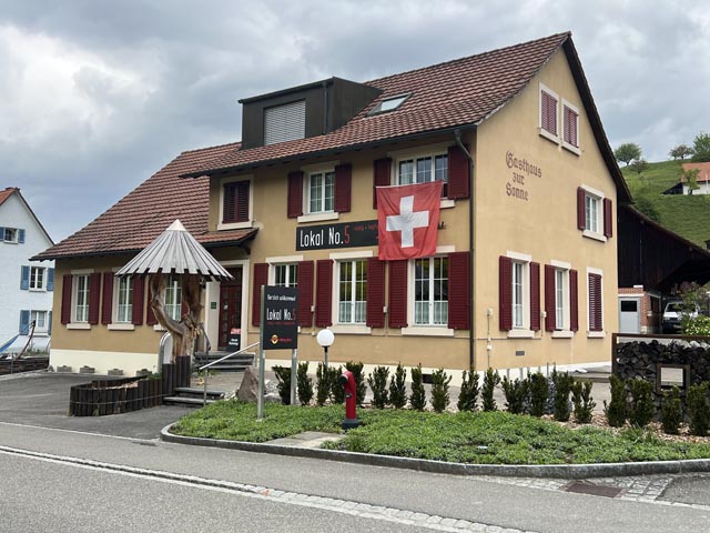 Gasthof Sonne im Kaister Ortsteil Ittenthal. Foto: Jörg Wägli