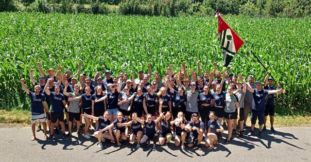 Die Athletinnen und Athleten des DTV/TV Schupfart. Foto: zVg