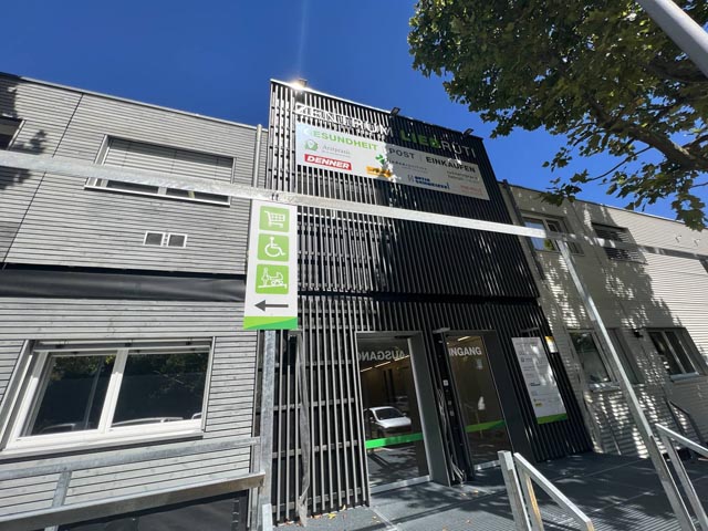 Das Provisorium ist fertiggestellt und eröffnet. Foto: zVg