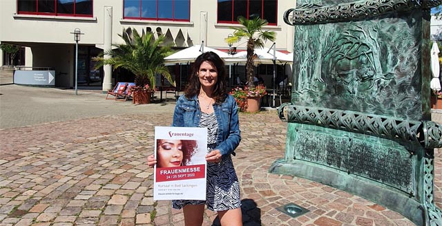 Alles für die Frau: Wohlbefinden und Schönheit stehen im Fokus – aber auch Kreativität, Gesundheit und soziales Engagement finden sich im vielfältigen Programm der Frauen-Erlebnis-Tage in Bad Säckingen. Dies verspricht Veranstalterin Anja Inderwildi und ist bereits voller Vorfreude. Foto: zVg