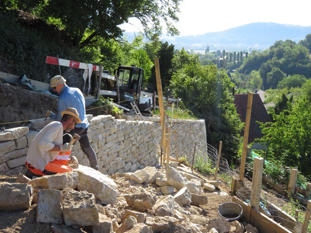 Sanierung Alte Gasse. (Foto: © Jurapark Aargau)