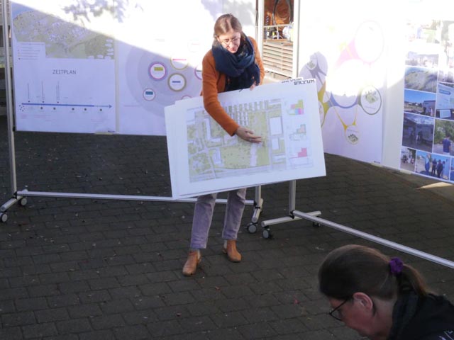 Rhea Mollet stellte die Ergebnisse der Bürgerbefragung vor. Foto: Jörn Kerckhoff