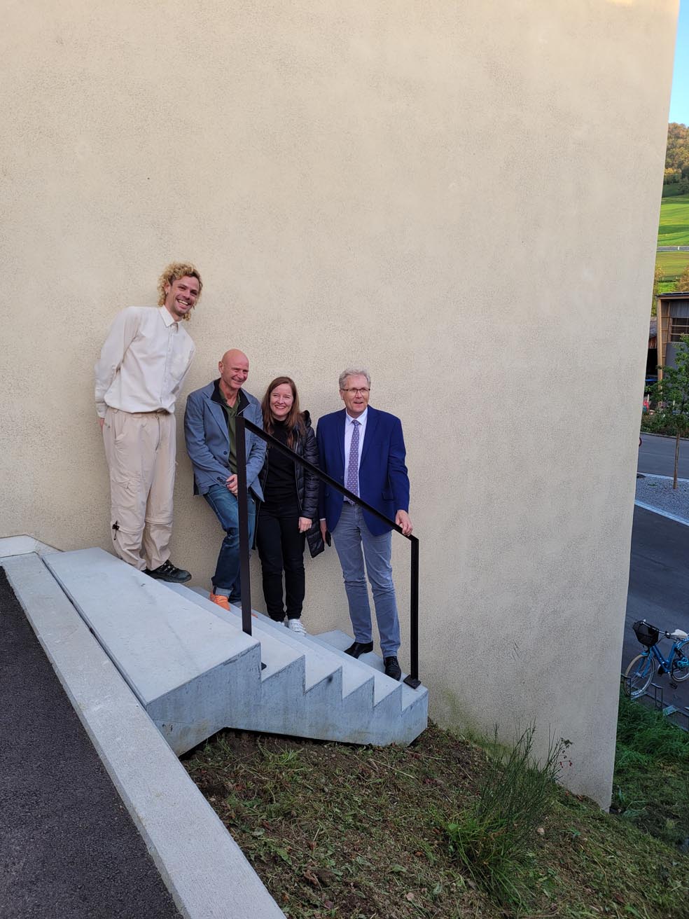 Installation «Beautiful Steps» #19 vom Künstlerduo L/B (Lang/Baumann). Foto: zVg