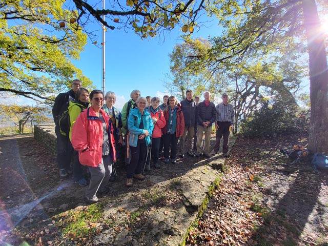 Gut gelaunt war die Pro-Senectute-Wandergruppe unterwegs. Foto: zVg