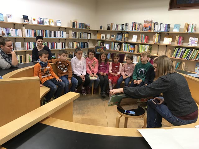 Die Bibliothek Laufenburg beteiligte sich an der Schweizer Erzählnacht. Foto: zVg