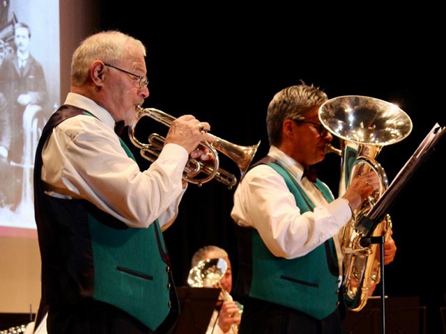 Die Solisten Andrè Hasler und Astrid Müller. Foto: zVg